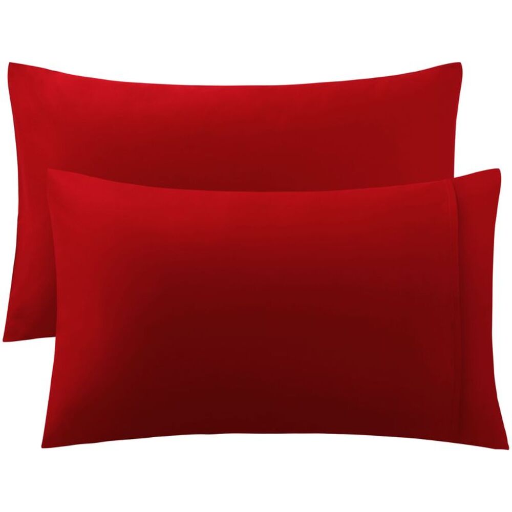 2pcs Pillow Covers Home Cotton Pillowcases with Envelope Closure Queen(20"x30")